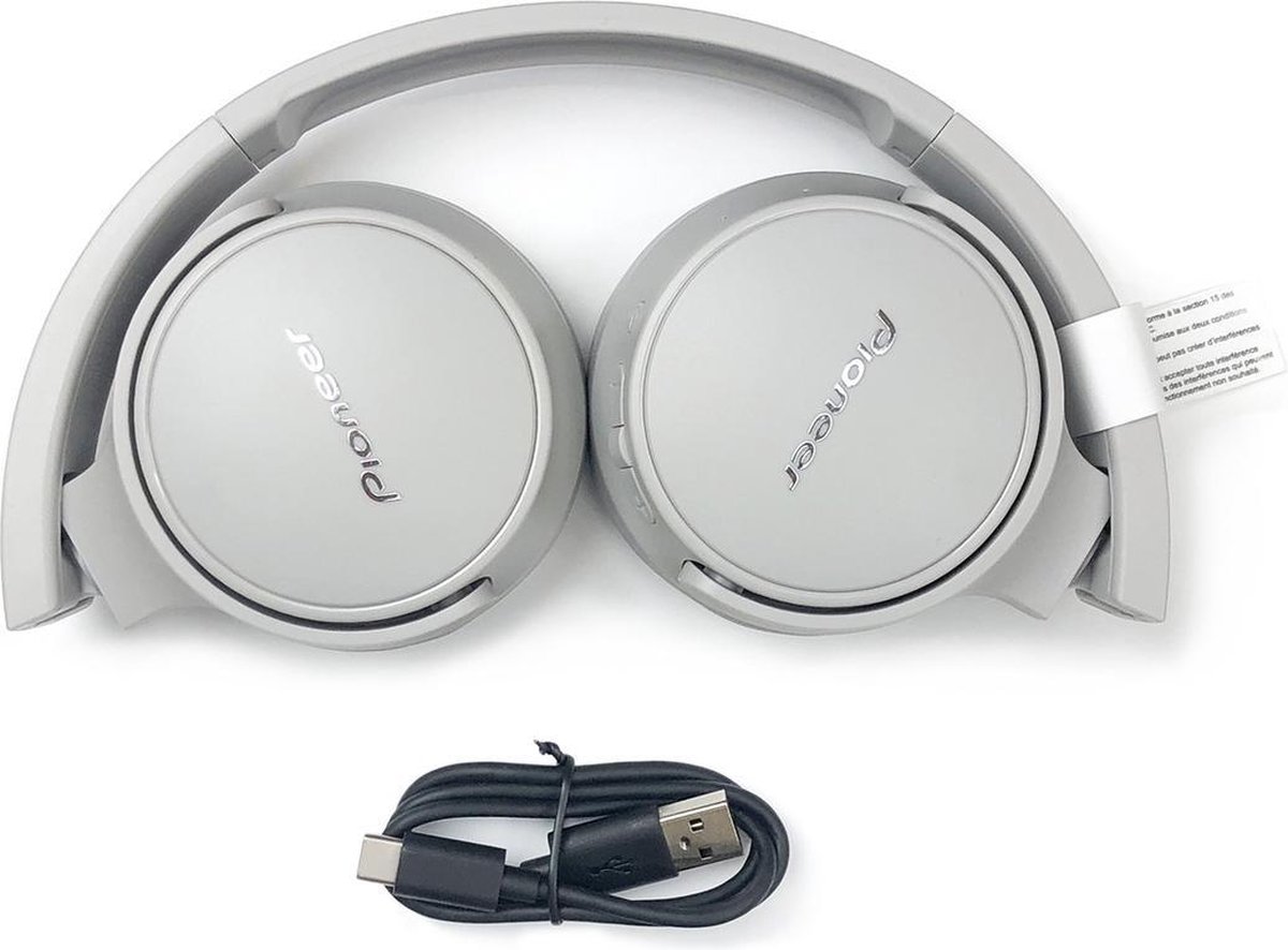 Pioneer - SE-S3BT(H)CZU - Headset - Hoofdband Bluetooth Grijs - koptelefoon  met draad | bol.com