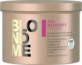 Schwarzkopf BLONDME All Blondes Rich haarmasker Unisex 500 ml