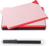 Rewrities Notes - 24  Rode Dry Erase Magnetic Cards 10 x 15 cm -  Herbruikbare Notes voor Taken, Planning, Projecten, Organisatie MET MARKER