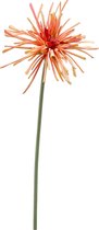 Kunstbloem Gerbera spider oranje 60 cm