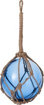 J-Line Bal Net Glas Blauw Small