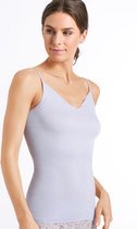 Hanro Cotton Seamless Topje dames - Blanc - maat 38 (38) - Dames Volwassenen - 100% katoen- 071601-0101-38