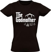 The Godmother Dames T-shirt | Zwart | Oma | Grappig | Cadeau | Moederdag