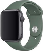 Apple Sport Band voor Apple Watch Series 1 / 2 / 3 / 4 / 5 / 6 / 7 / 8 / 9 / SE / Ultra (2) - 42 / 44 / 45 / 49 mm - Pine Green