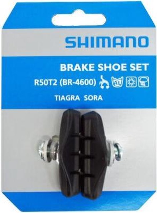 Shimano R50T2 Bremsbeläge – Für Rennrad-Bremsen BR-4500, 3400 & Mehr