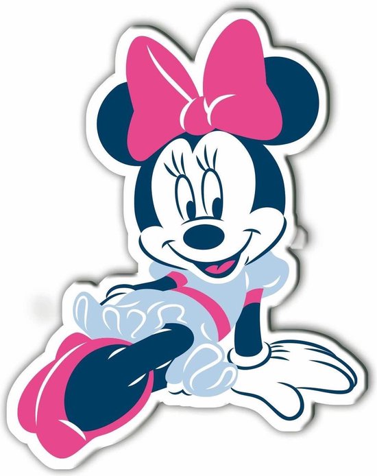 Carbotex Sierkussen Minnie Mouse Meisjes 35 Cm Polyester Roze