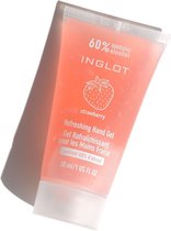 INGLOT Refreshing Hand Gel Strawberry 30ml - 60% alcohol