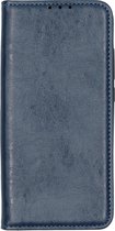 Luxe Kunstlederen Booktype Xiaomi Mi A3 hoesje - Donkerblauw