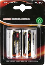 Batterij - Igan Vino - LR14/C - 1.5V - Alkaline Batterijen - 2 Stuks