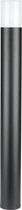 LED Tuinverlichting - Staande Buitenlamp - Nicron Hyno - GU10 Fitting - Rond - Mat Zwart - Aluminium - 80cm