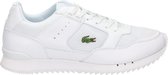 Lacoste Partner Piste Heren Sneakers - Wit - Maat 43