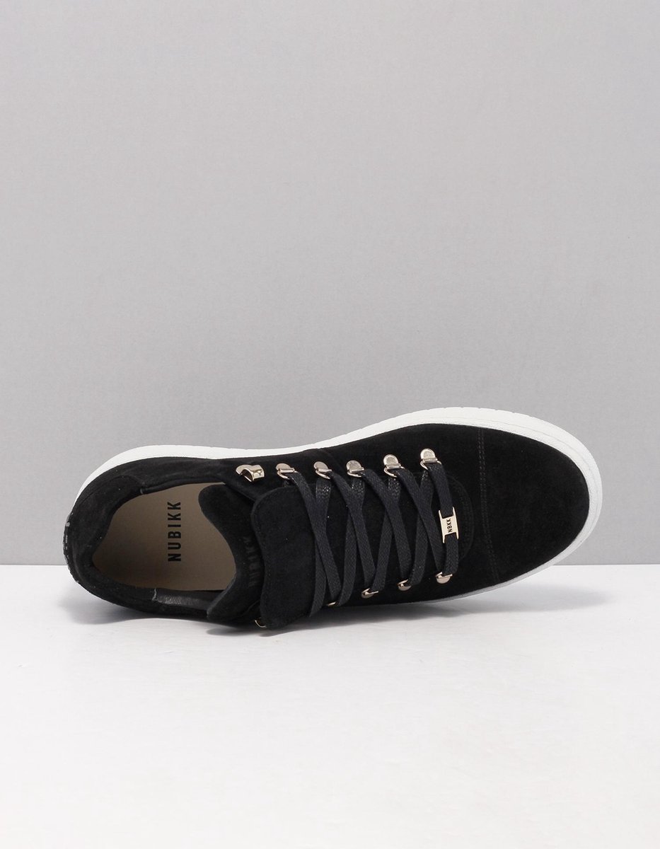 Nubikk yeye fresh sneakers dames zwart zwart 21031801 black suede 38 |  bol.com