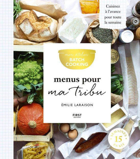 Mon atelier Batch Cooking – Menus pour ma tribu - cover