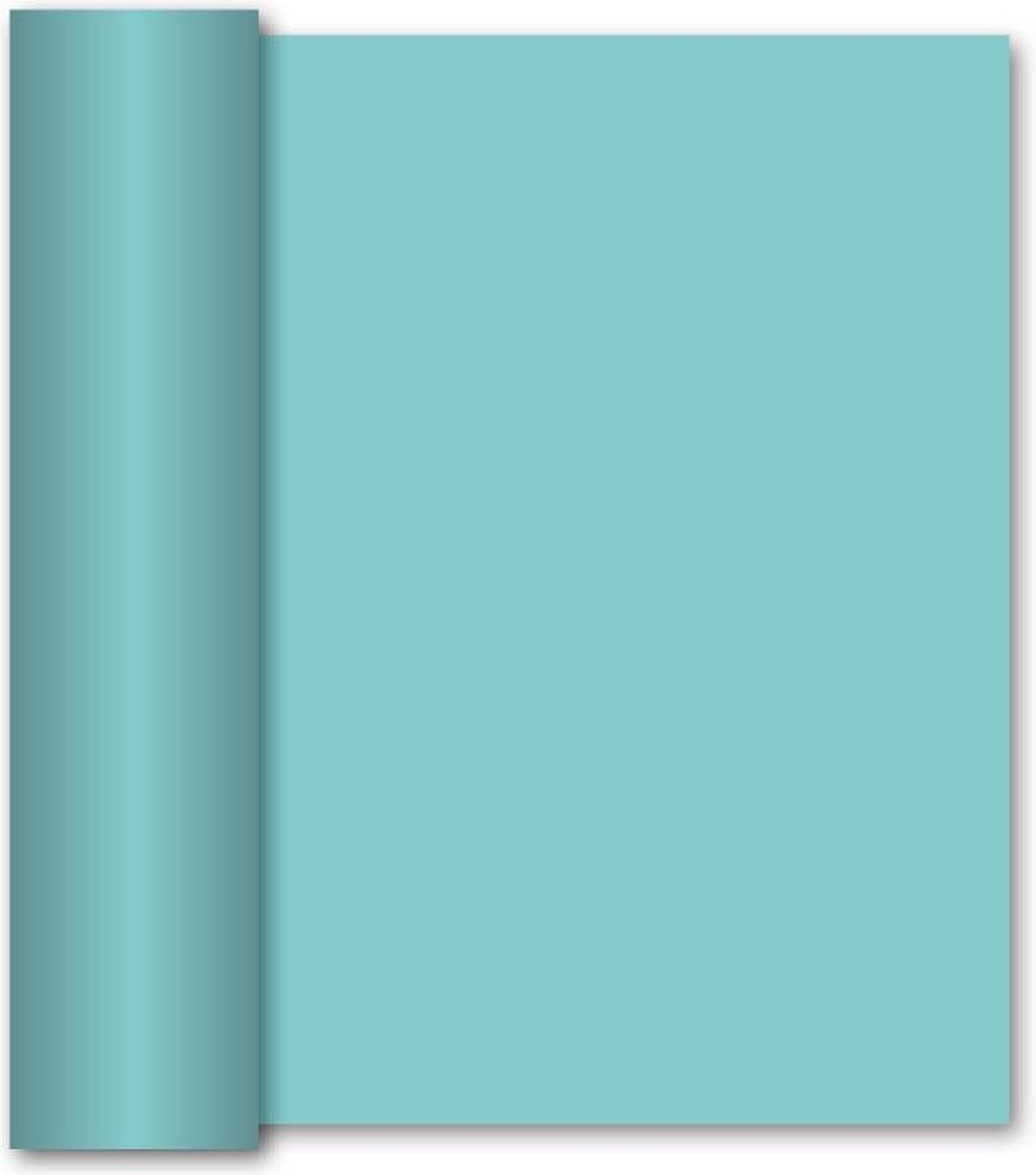 GALA Tafelloper Aqua 40cm x 10m Blauw