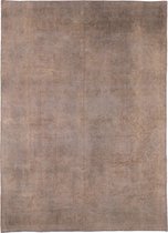 vintage vloerkleed - tapijten woonkamer -Refurbished Tabriz 30-60 jaar oud - 380x283