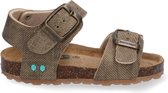 BunniesJR Bonny Beach Jongens Sandalen - Bruin - Suède - Gesp