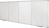 Whitebord MAUL pro, 120 x 90, emaille, uitbreiding, vert.