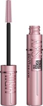 3x Maybelline Lash Sensational Sky High Mascara Very Black - Zwart