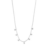 Selected Jewels Mila Dames Ketting Zilver - Zilverkleurig