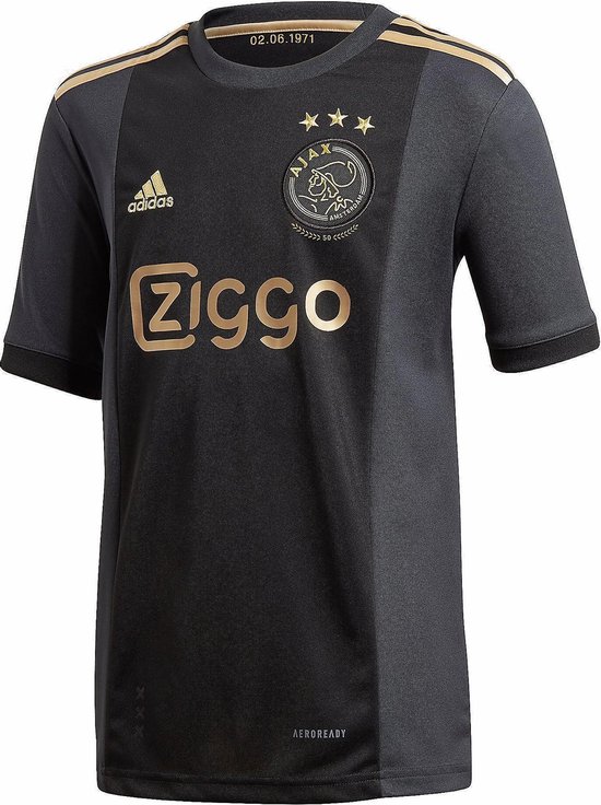 horizon liter boete Adidas Afc Ajax Third Shirt 20/21 Zwart/Goud Kinderen | bol.com