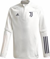 Adidas Juventus Fc Trainingstop 20/21 Wit Kinderen