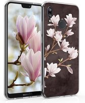 kwmobile telefoonhoesje voor Huawei P20 Lite - Hoesje voor smartphone - Magnolia design