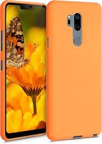 kwmobile telefoonhoesje voor LG G7 ThinQ / Fit / One - Hoesje voor smartphone - Back cover in fruitig oranje