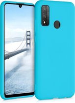 kwmobile telefoonhoesje voor Huawei P Smart (2020) - Hoesje voor smartphone - Back cover in ijsblauw