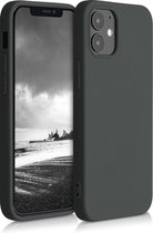 kwmobile telefoonhoesje voor Apple iPhone 12 mini - Hoesje voor smartphone - Back cover in mat olijfgroen