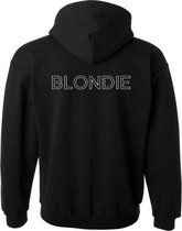 Blondie & Brownie Hoodie (Blondie - Maat 4XL) | BFF Koppel Sweater | Best Friends Forever