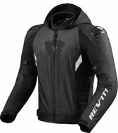 REV'IT! Quantum 2 H2O Black Anthracite Motorcycle Jacket L - Maat - Jas