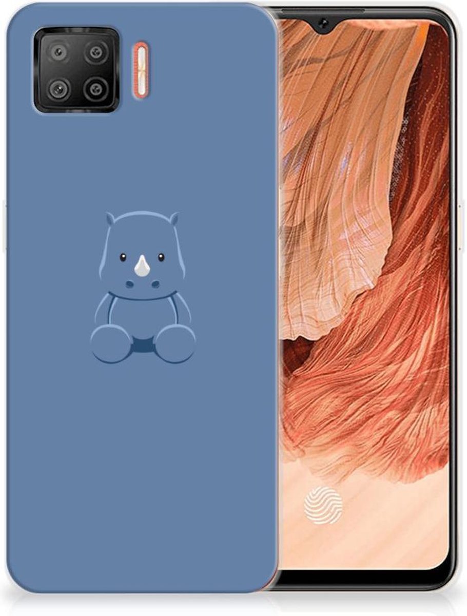 OPPO A73 4G Telefoonhoesje met Naam Baby Rhino
