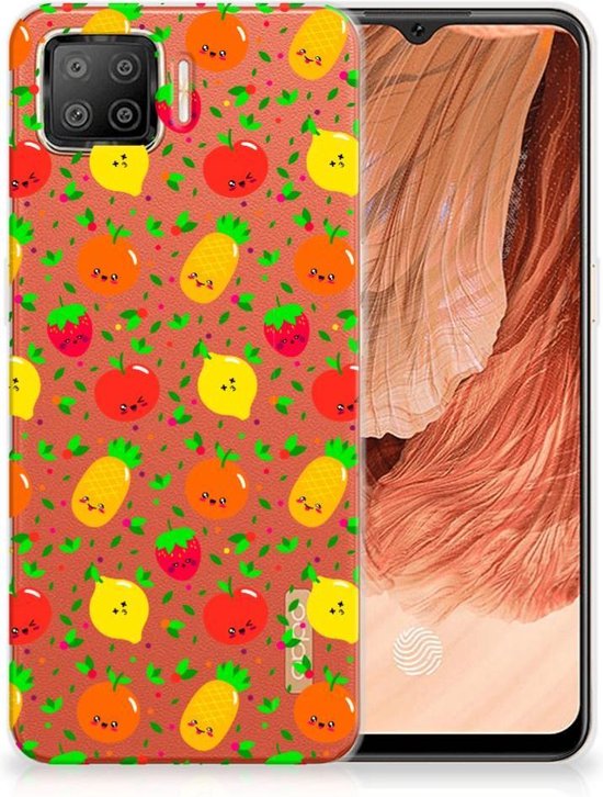 OPPO A73 4G Siliconen Case Fruits