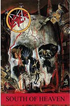 Slayer Textiel Poster Flag - South Of Heaven Multicolours