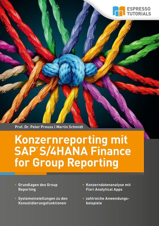 Konzernreporting mit SAP S/4HANA Finance for Group Reporting - cover