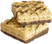 Protiplan | Wafel Marshmallow | 10 x 20,55 gram | Koolhydraatarme Wafel | Snel afvallen zonder hongergevoel!