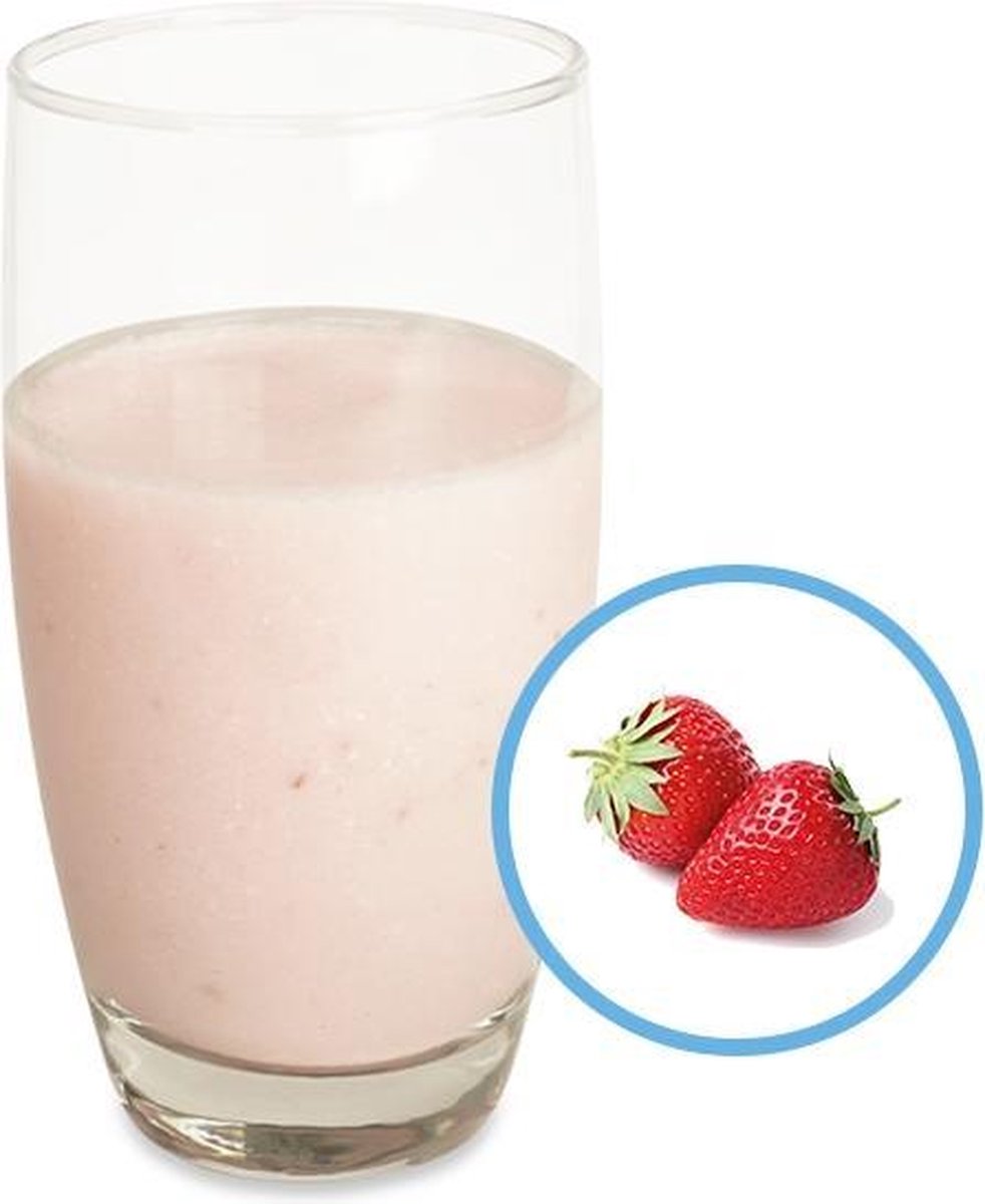 Protiplan | Milkshake Aardbei | 7 x 26 gram | Eiwitdieet | Proteïne shake | Past in een koolhydraatarme levensstijl