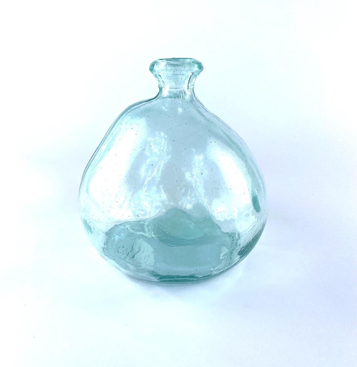 WDMT™ Bol vaas | Gerecycled glas | Blauw - groen tint | bol.com