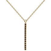 P D Paola 925 Sterling Zilveren Electra Apollo Gold Ketting  - Goudkleurig