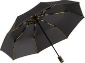 Mini paraplu - AOC - Mini Style - zwart/geel