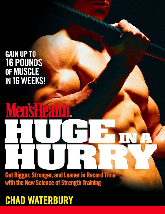 Men's Health - Men's Health Huge in a Hurry - cover