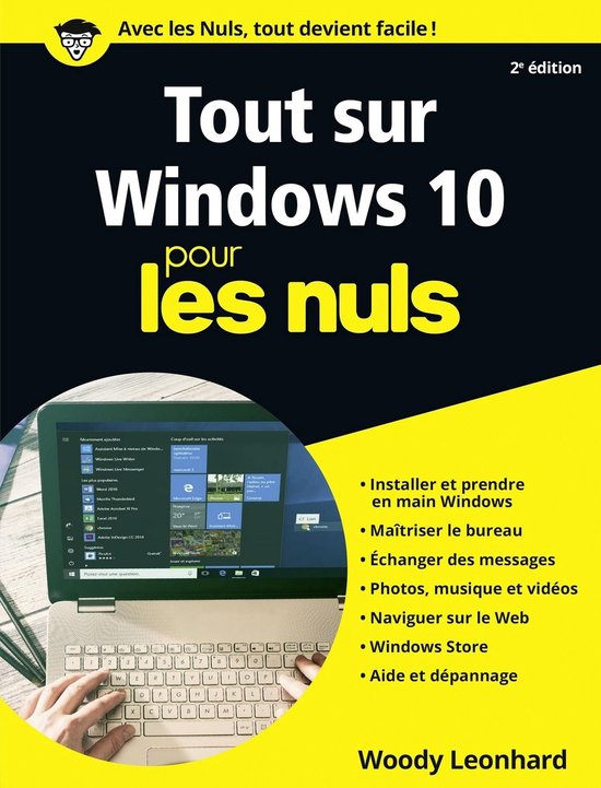 Tout sur Windows 10 Pour les Nuls 2e édition - cover