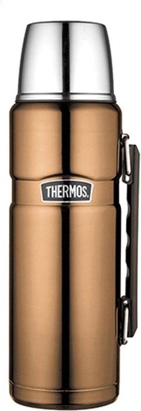 geschiedenis Vulkanisch terwijl Thermos King thermosfles - 1,2 liter - Koperkleurig | bol.com