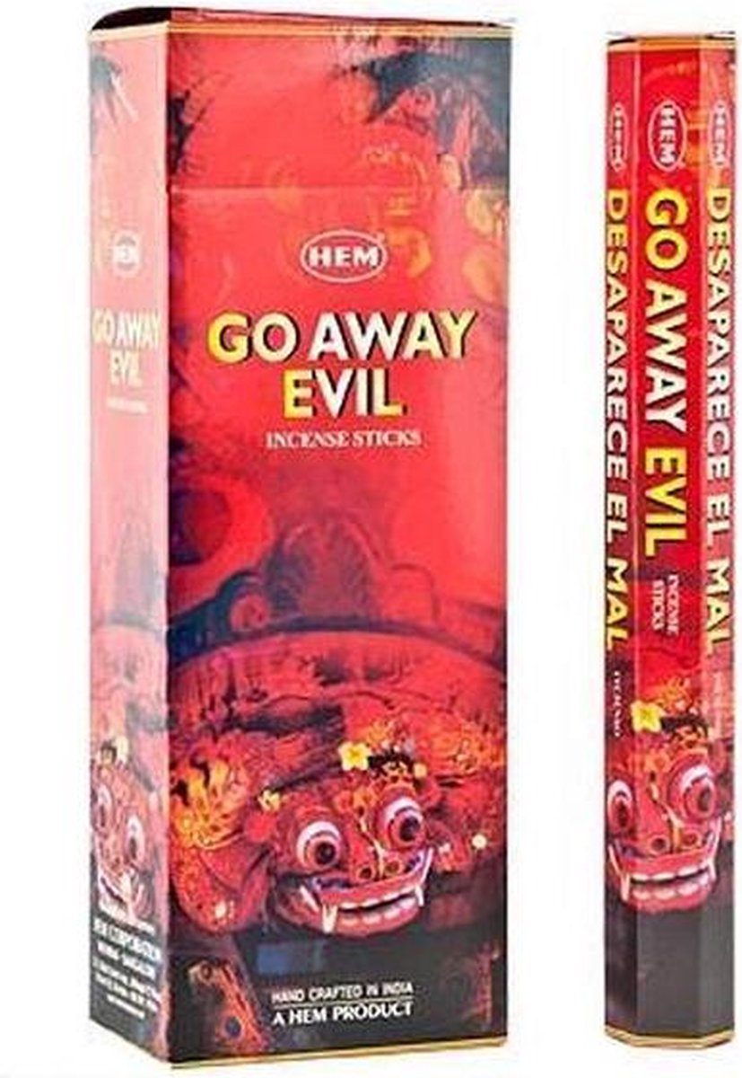HEM Wierook Go Away Evil (6 pakjes)