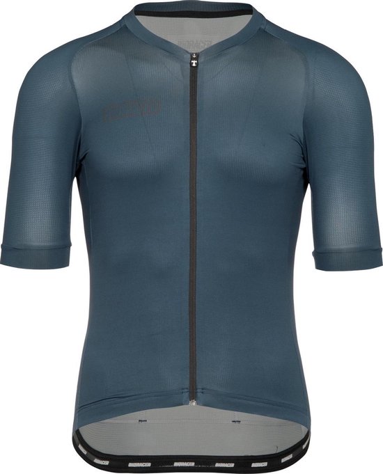 BIORACER Fietsshirt Heren - Fietskledij Metalix - Wielrennen - Blauw XXL