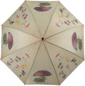 Esschert Design Paraplu Paddestoelen 120 Cm Polyester Beige
