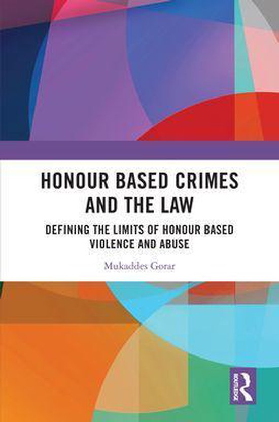 Honour Based Crimes and the Law - cover