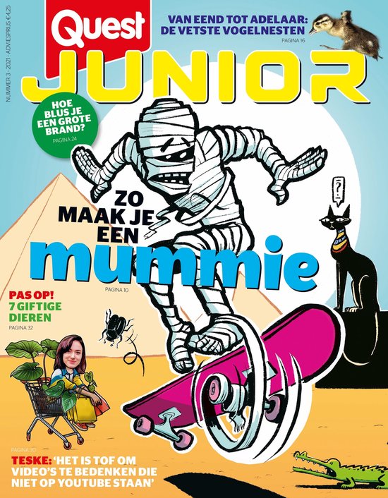 jungle jogger Slepen Quest Junior editie 3 2021 - tijdschrift | bol.com