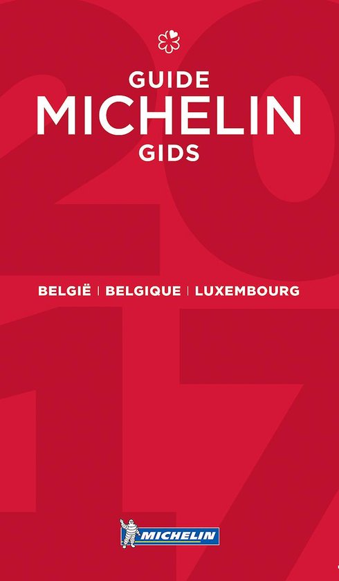 Belgie Belgique Luxembourg - Michelin Guide - cover