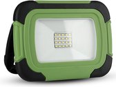 V-tac VT-11-R LED Bouwlamp / Werklamp op accu - 10W - 6400K - Groen
